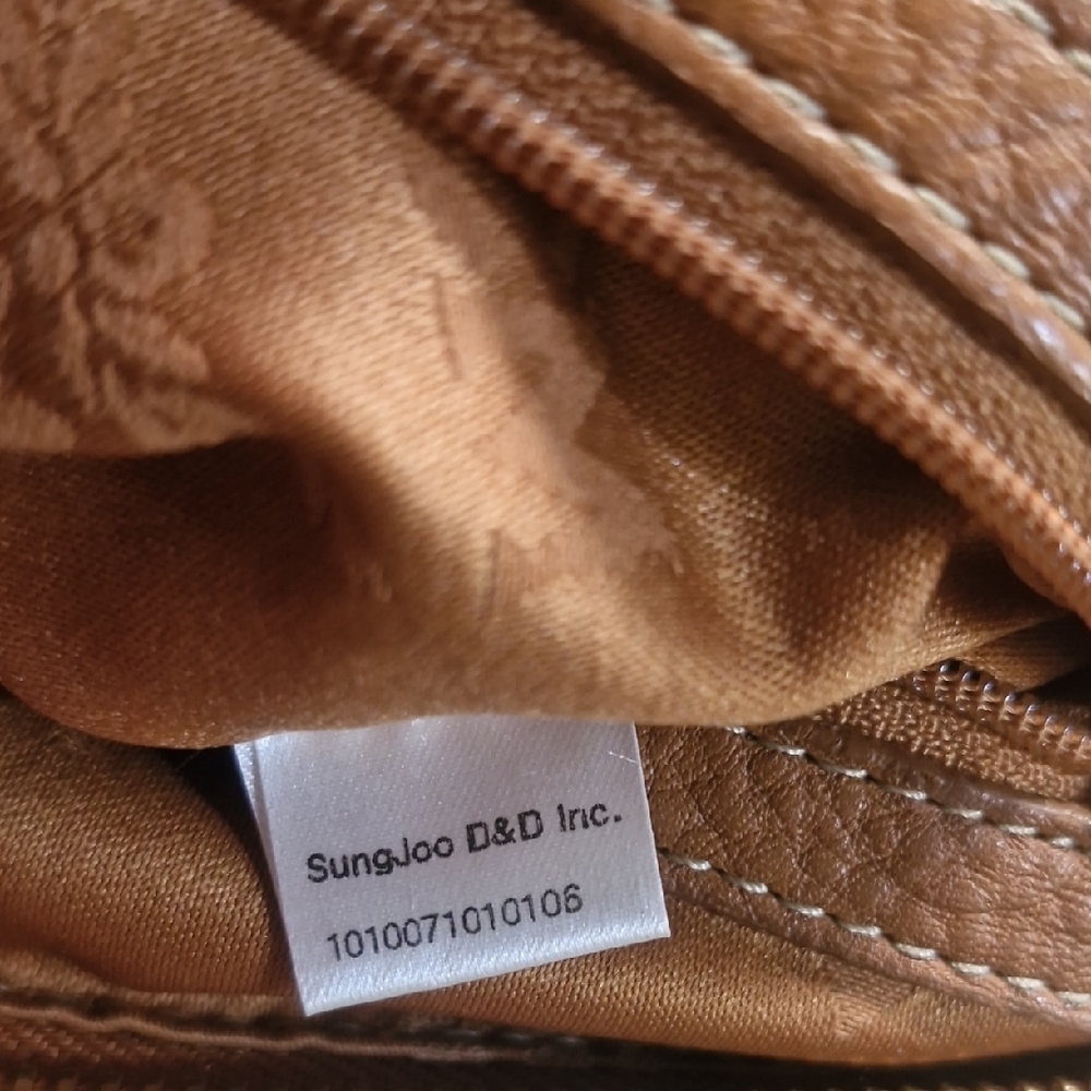 MCM Tan Leather Shoulder Bag - Picture 8 of 13